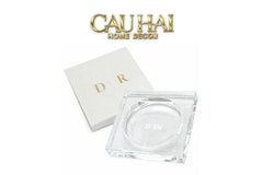 Maison Couture - Gạt Tàn Pha Lê D.O Cristalleries Ashtray Full Box Size 15-CẬU HAI HOME DECOR