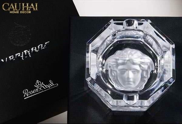 Maison Couture - Gạt Tàn Pha Lê Medusa Extravagant Cristalleries Ashtray-CẬU HAI HOME DECOR