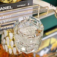 Maison Couture - Gạt Tàn Pha Lê Medusa Extravagant Cristalleries Ashtray-CẬU HAI HOME DECOR