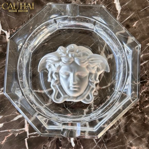 Maison Couture - Gạt Tàn Pha Lê Medusa Extravagant Cristalleries Ashtray-CẬU HAI HOME DECOR