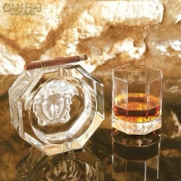 Maison Couture - Gạt Tàn Thủy Tinh Medusa Extravagant Cristalleries Ashtray-Gạt Tàn-CẬU HAI HOME DECOR-CẬU HAI HOME DECOR