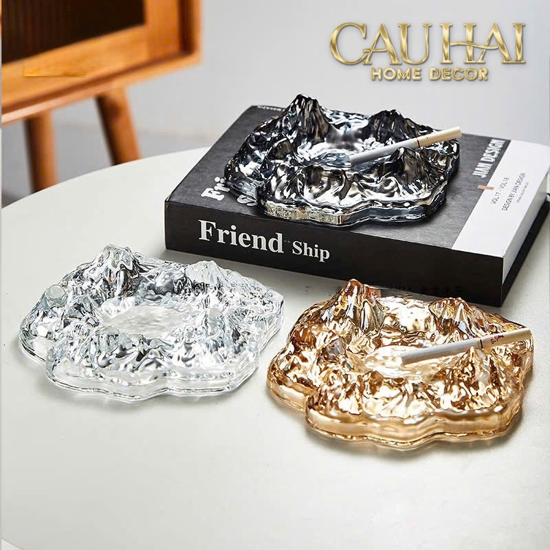 Maison Couture - Gạt Tàn Thuỷ Tinh Mont Blanc Glacier 5x18-Gạt Tàn-CẬU HAI HOME DECOR