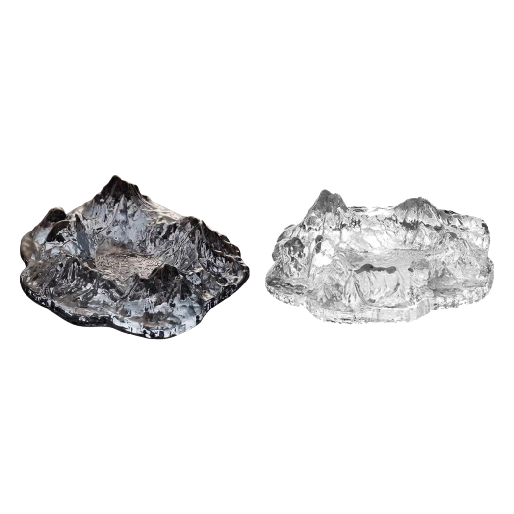Maison Couture - Gạt Tàn Thuỷ Tinh Mont Blanc Glacier 5x18-Gạt Tàn-CẬU HAI HOME DECOR