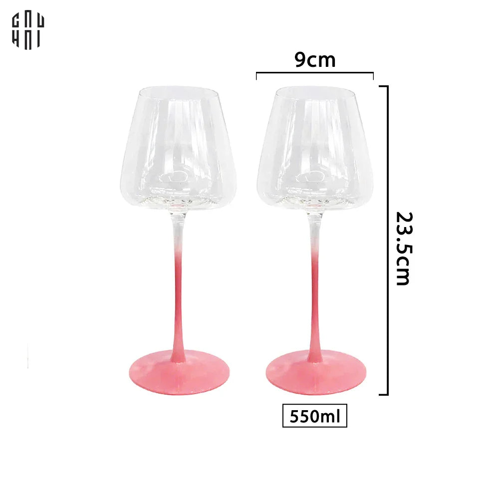 Maison Couture - Gift Box Set 2 Ly Petite Jolie - Vino Russo Glasses - CẬU HAI HOME DECOR