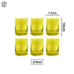 Maison Couture - Gift Box Set 6 Ly Thuỷ Tinh GG Jungle - Forest Lumière 270ML-CẬU HAI HOME DECOR