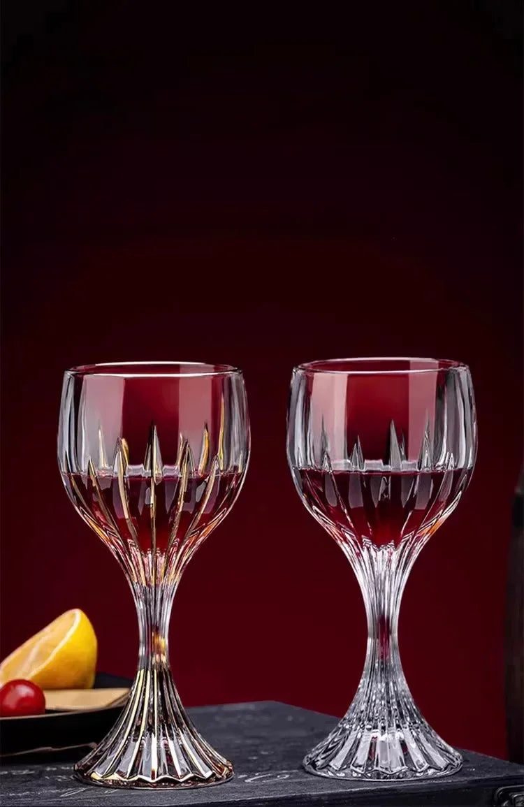 Maison Couture - Gift Set 2 Ly Pha Lê Vino Russo BCR Victoria Cristalleries Glasses-CẬU HAI HOME DECOR