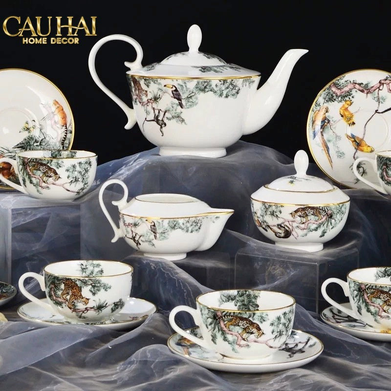 Maison Couture - Gift Set Bình Trà Allure Carnets d’Equateur Héritage Tea Set 15Pcs - CẬU HAI HOME DECOR