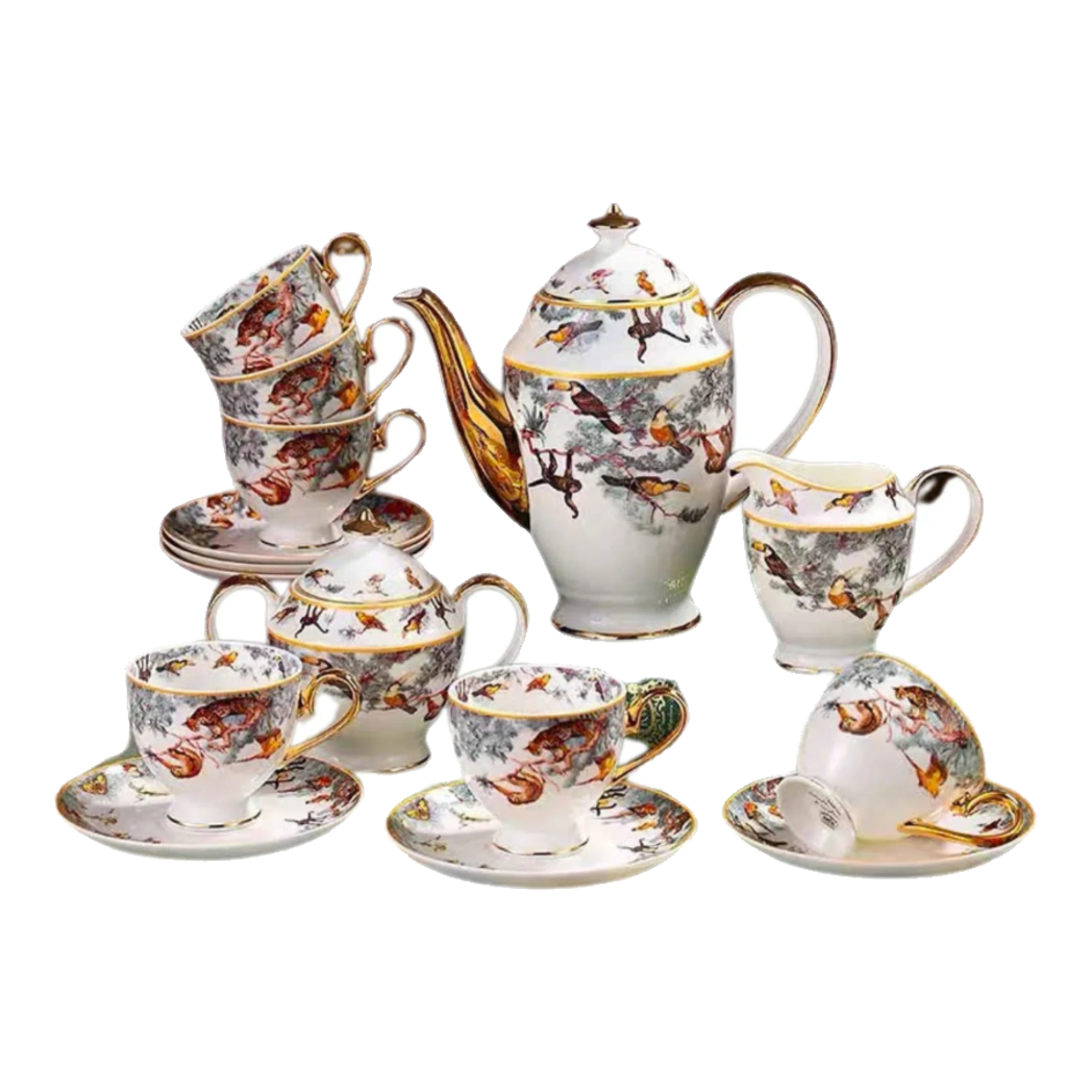 Maison Couture - Gift Set Bình Trà H Class Carnets d’Équateur · Jardin des Grande Tea Set 15Pcs