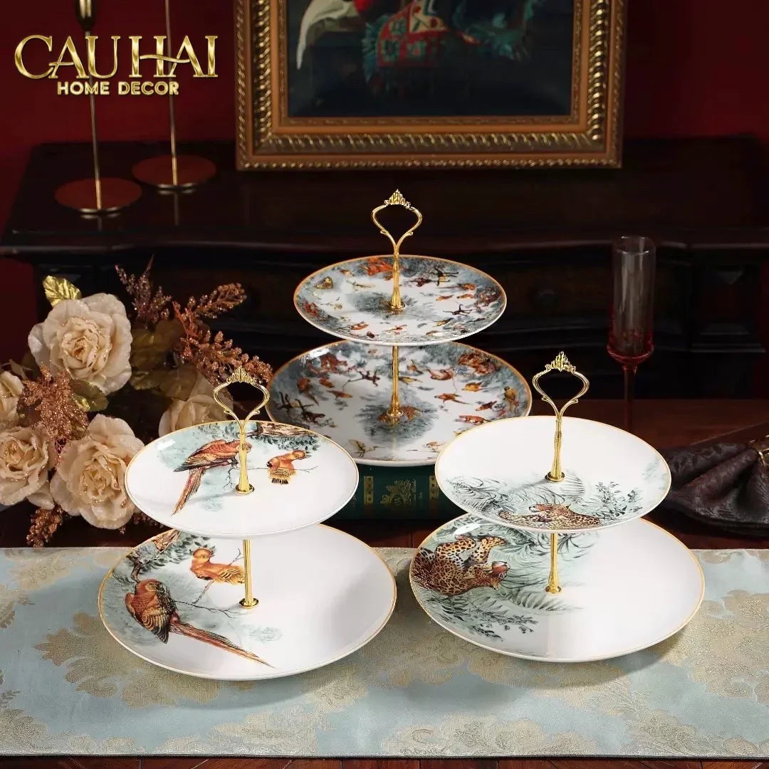Maison Couture - Gift Set Bình Trà H Class Carnets d’Équateur · Jardin des Grande Tea Set 15Pcs-CẬU HAI HOME DECOR