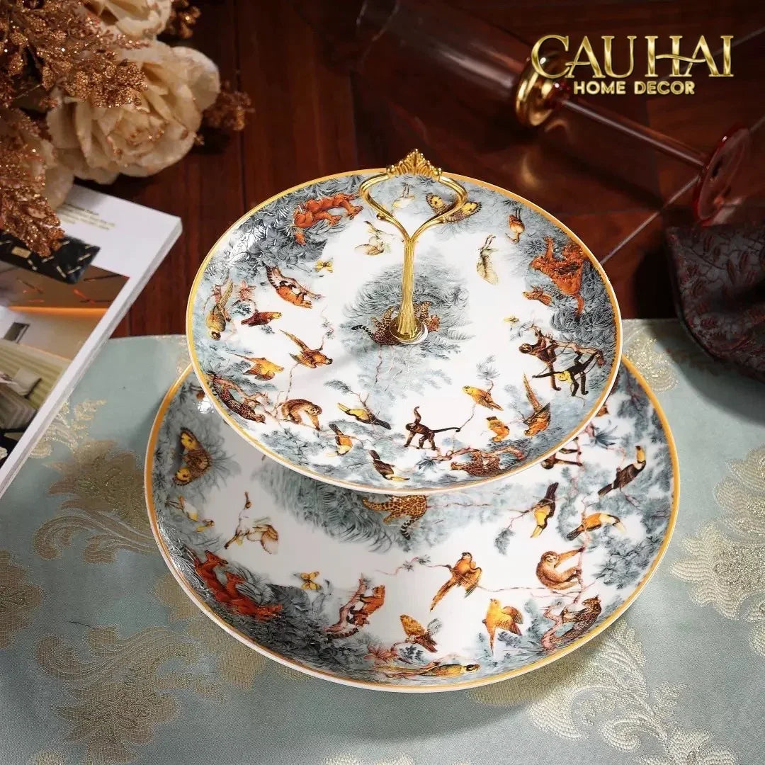 Maison Couture - Gift Set Bình Trà H Class Carnets d’Équateur · Jardin des Grande Tea Set 15Pcs-CẬU HAI HOME DECOR