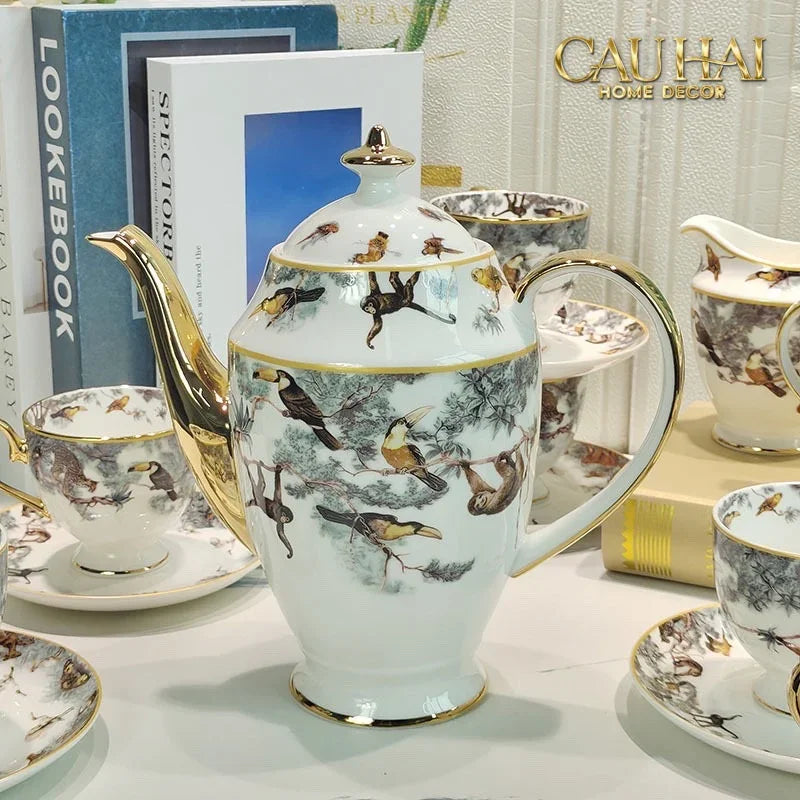Maison Couture - Gift Set Bình Trà H Class Carnets d’Équateur · Jardin des Grande Tea Set 15Pcs-CẬU HAI HOME DECOR