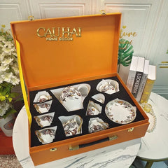 Maison Couture - Gift Set Bình Trà H Class Carnets d’Équateur · Jardin des Grande Tea Set 15Pcs-CẬU HAI HOME DECOR