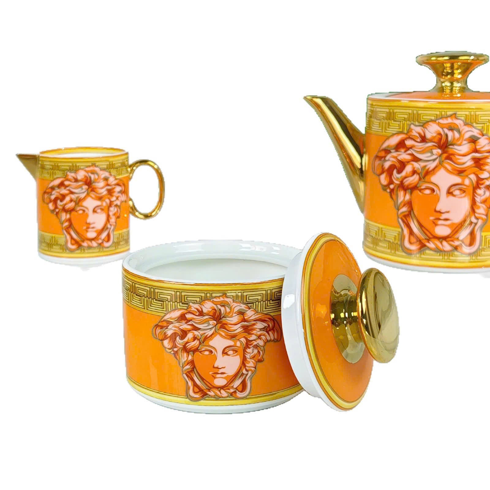 Maison Couture - Gift Set Bộ Bình Trà VS Medusa Amplified - Burnt Orange Édition - CẬU HAI HOME DECOR