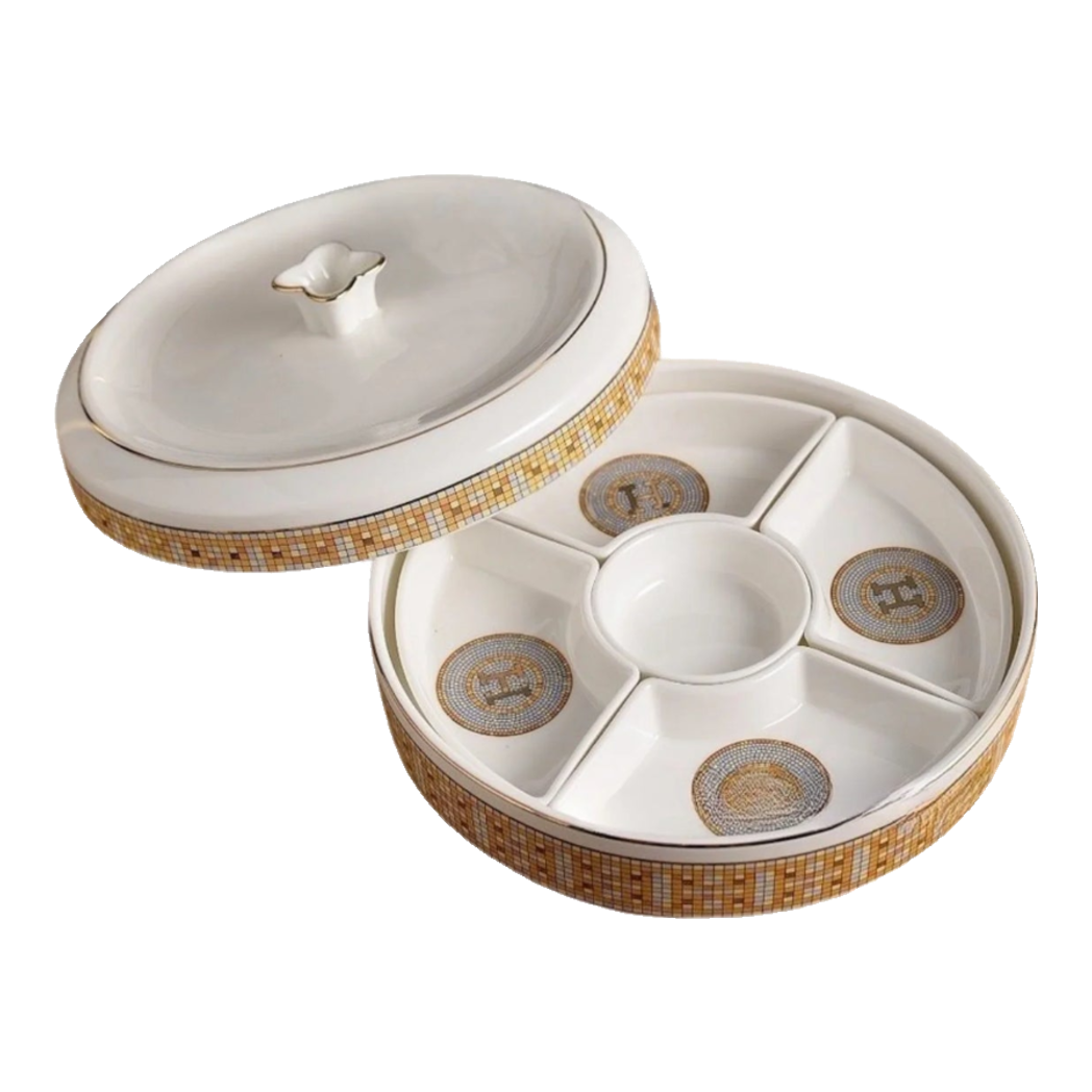 Maison Couture - Hộp Bánh Mứt Helios Mosaïque Signature H