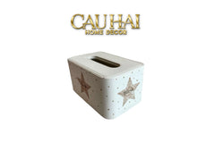 Maison Couture - Hộp Khăn Giấy Haute Leather D'Ivoire D Class Atélier 13x20x12-HỘP KHĂN GIẤY-CẬU HAI HOME DECOR