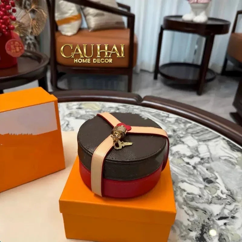Maison Couture - Hộp Lưu Trữ Petite Malle Rubis Privé Trunk Box-CẬU HAI HOME DECOR