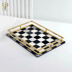 Maison Couture - Khay Da Cao Cấp Damier Impérial D40-CẬU HAI HOME DECOR