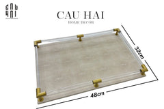 Maison Couture - Khay Da Cao Cấp St. Laurent D48-CẬU HAI HOME DECOR