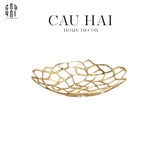 Maison Couture - Khay Đồng Golden Grid-KHAY TRANG TRÍ-CẬU HAI HOME DECOR