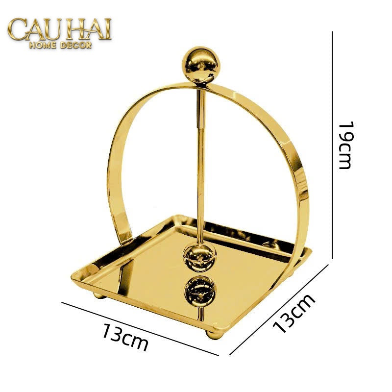 Maison Couture - Khay Giấy Vuông L’Oiseau Doré Cocktail Napkin Holder - CẬU HAI HOME DECOR