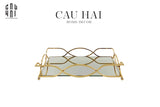 Maison Couture - Khay Gương Savoir Purity Black Mirror Tray-KHAY TRANG TRÍ-CẬU HAI HOME DECOR