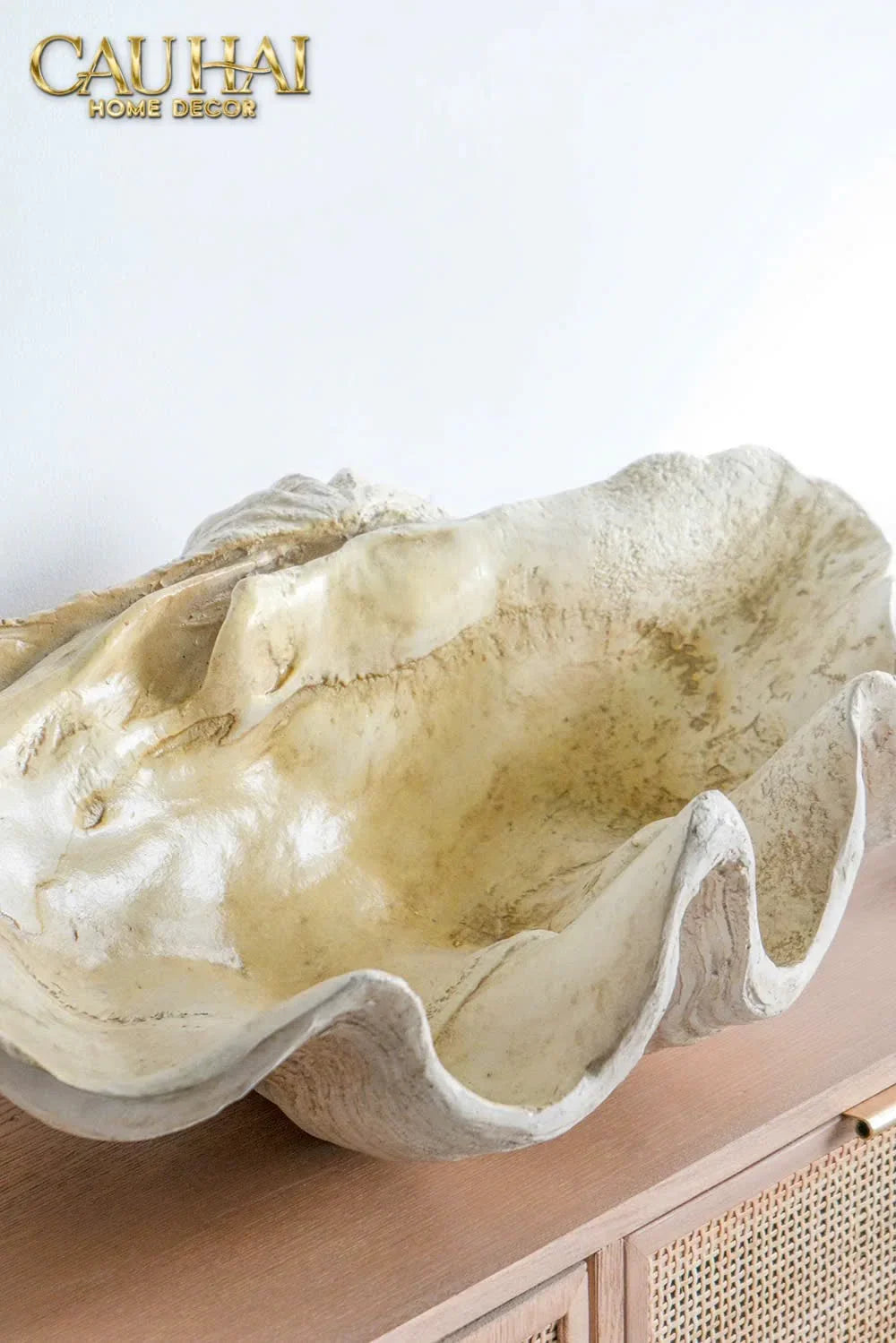 Maison Couture - Khay Vỏ Sò Mirage Pearl Seashell Tray D33-CẬU HAI HOME DECOR