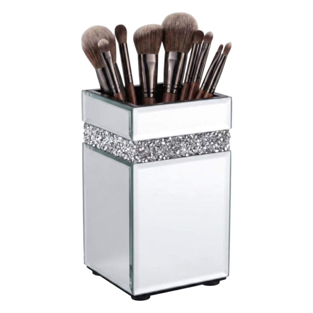 Maison Couture - Lọ Đựng Cọ Mirror Starlight Pavé Cristal - Cậu Hai Home Decor