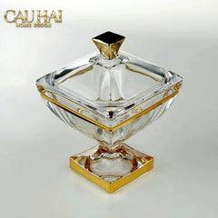 Maison Couture - Lọ Pha Lê Aureus Impérial Cristalleries Bonbonnière-CẬU HAI HOME DECOR