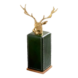 Maison Couture - Lọ Tăm Oakwood Lux Leather - Vert  Alley
