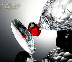 Maison Couture - Ly Pha Lê Cristalleries Goblet Burgundy Glasses 270ml-CẬU HAI HOME DECOR