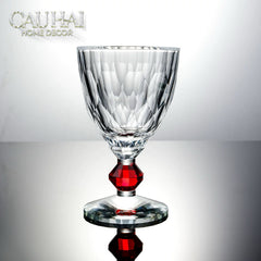 Maison Couture - Ly Pha Lê Cristalleries Goblet Burgundy Glasses 270ml-CẬU HAI HOME DECOR