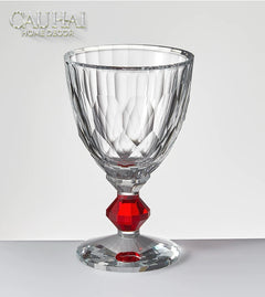 Maison Couture - Ly Pha Lê Cristalleries Goblet Burgundy Glasses 270ml-CẬU HAI HOME DECOR