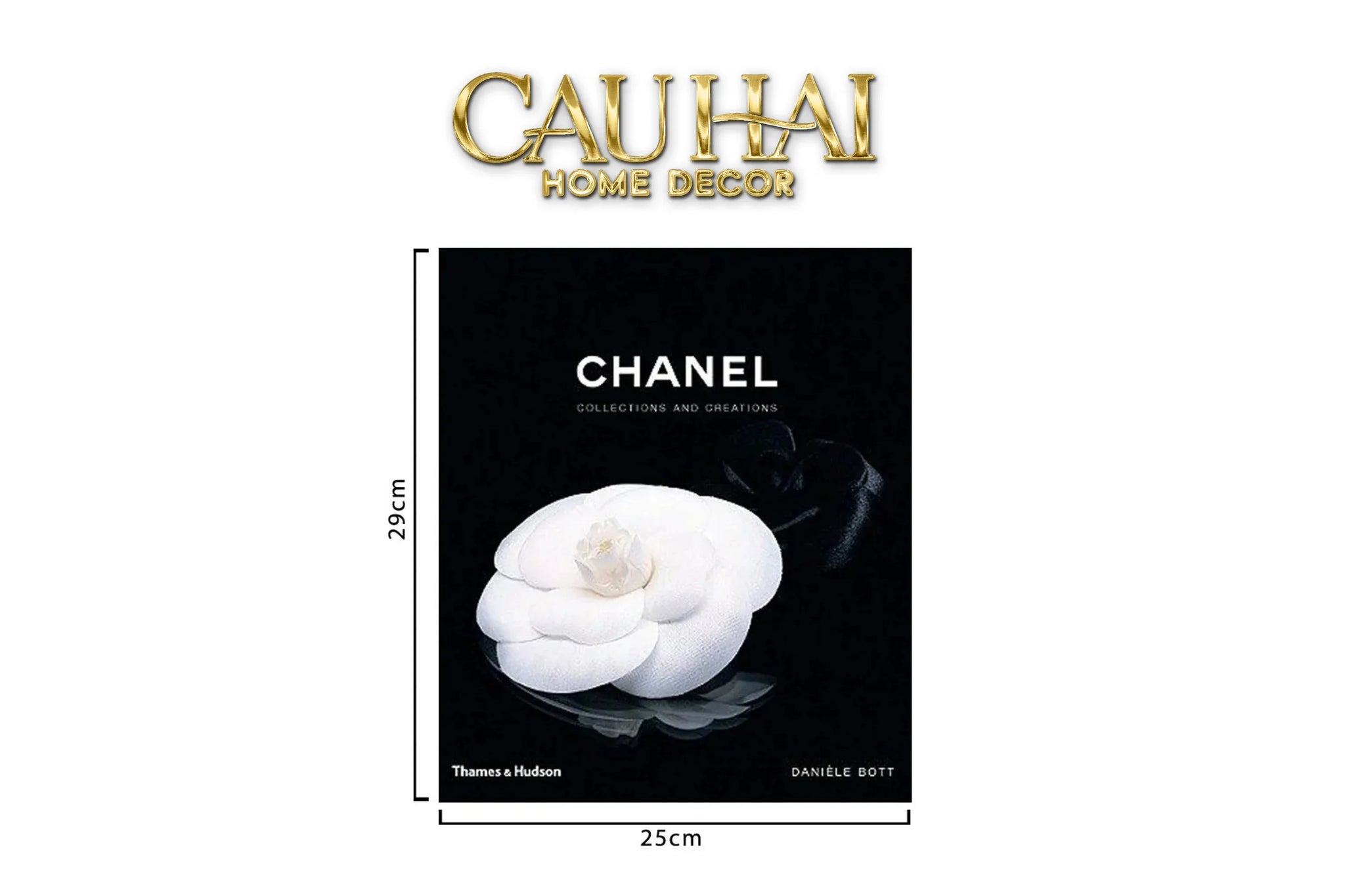 Maison Couture - Sách Fashion Runway - Coco Camélia 25x29x2.5-CẬU HAI HOME DECOR