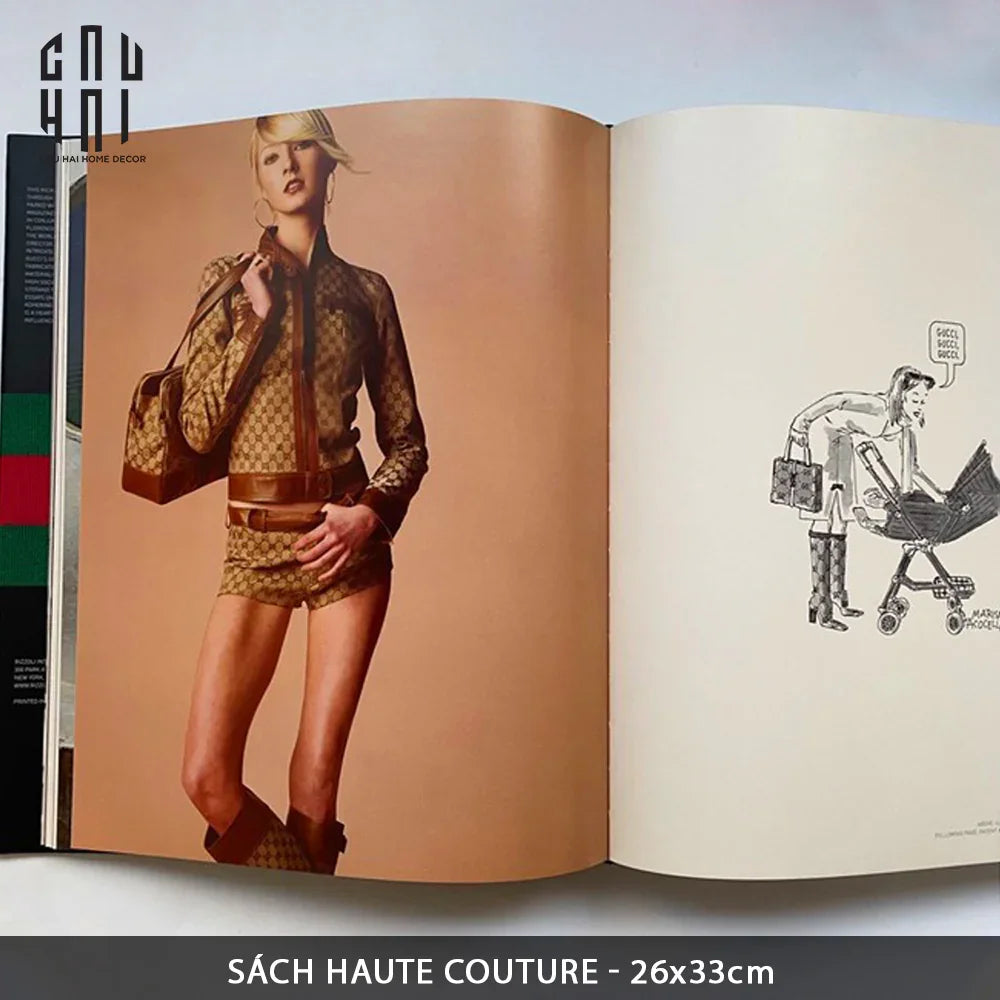 Maison Couture - Sách Fashion Runway The Making Of GG 26x33 383 pages-CẬU HAI HOME DECOR
