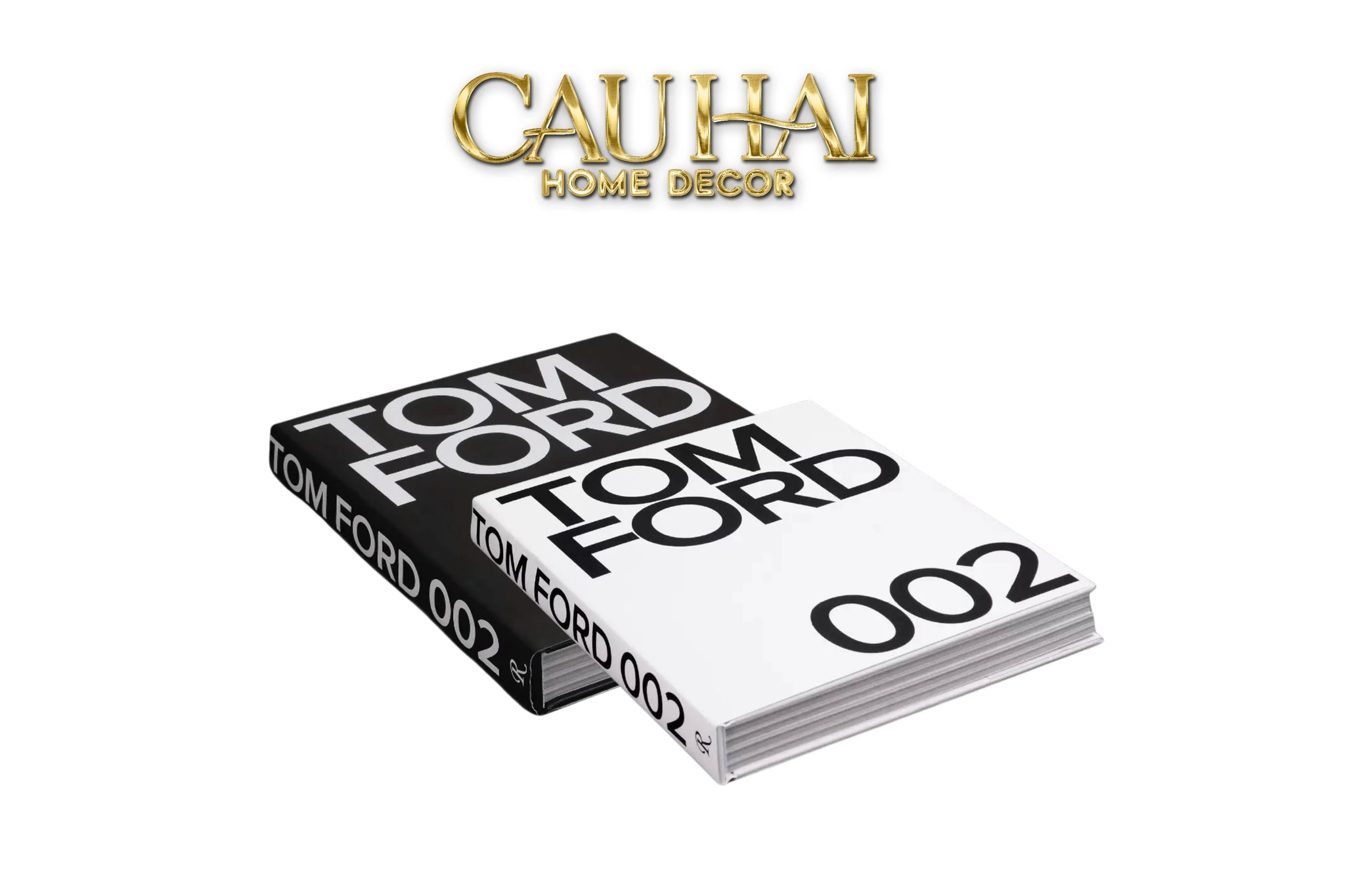 Maison Couture - Sách Fashion Runway Tom Ford 002 - Noir / Blanc / Gris-CẬU HAI HOME DECOR