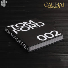 Maison Couture - Sách Fashion Runway Tom Ford 002 - Noir / Blanc / Gris-CẬU HAI HOME DECOR