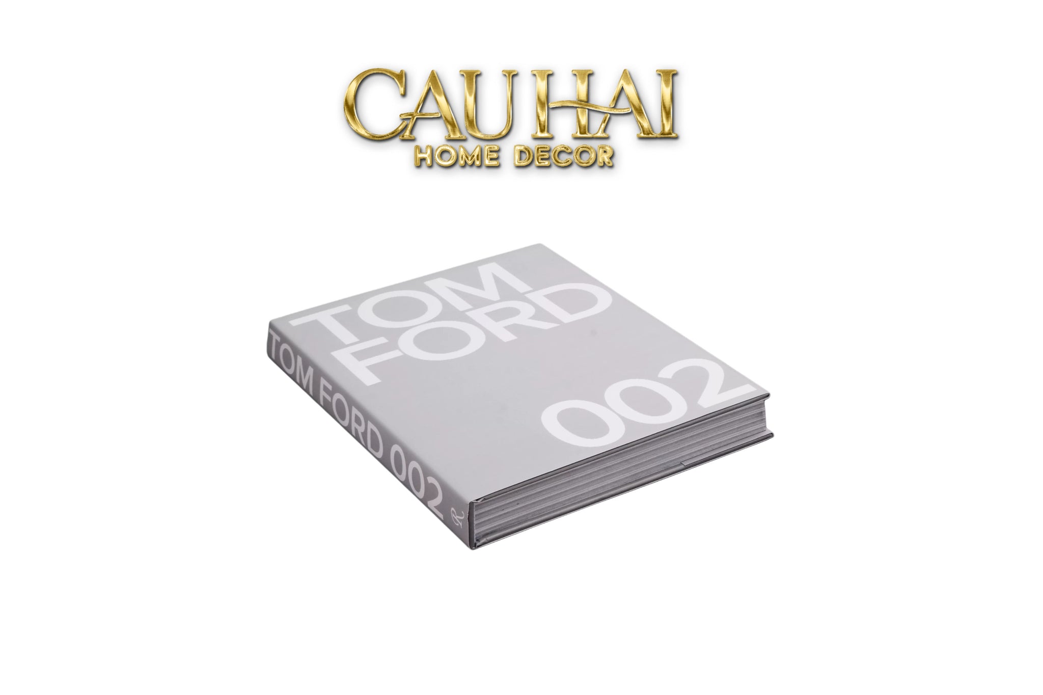 Maison Couture - Sách Fashion Runway Tom Ford 002 - Noir / Blanc / Gris-CẬU HAI HOME DECOR