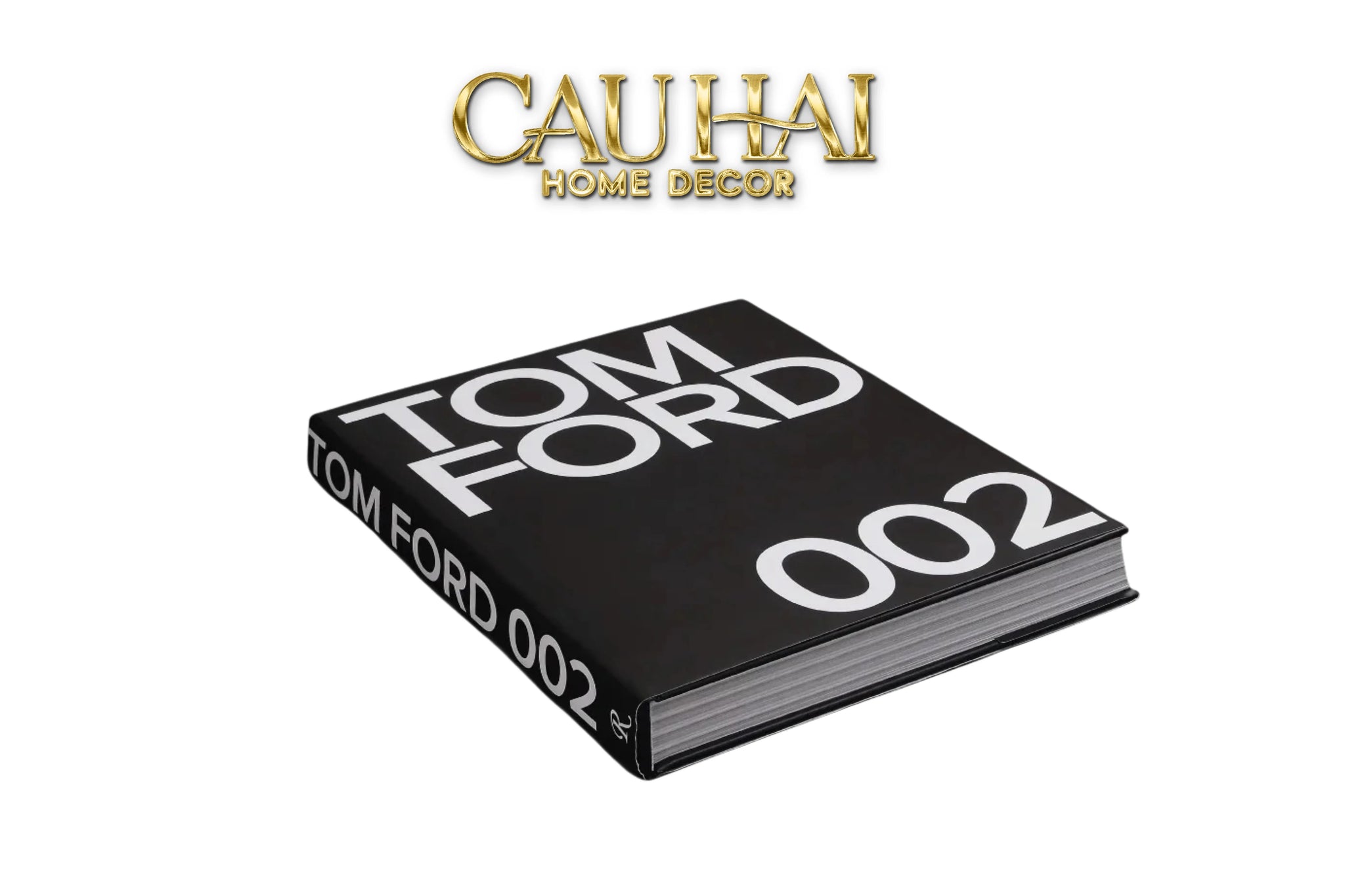 Maison Couture - Sách Fashion Runway Tom Ford 002 - Noir / Blanc / Gris-CẬU HAI HOME DECOR