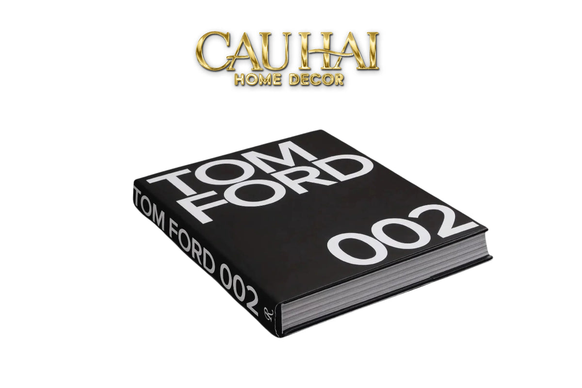 Maison Couture - Sách Fashion Runway Tom Ford 002 - Noir / Blanc / Gris-SÁCH TRANG TRÍ-CẬU HAI HOME DECOR