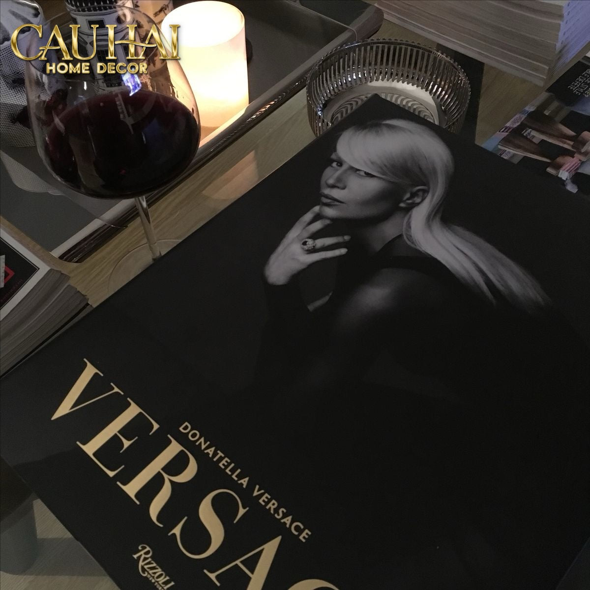 Maison Couture -Sách Fashion Runway Versace 24x30-CẬU HAI HOME DECOR