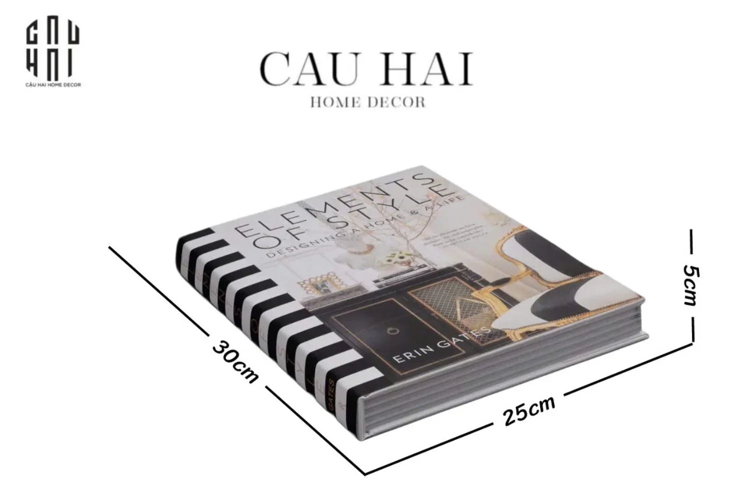 Maison Couture - Sách Trang Trí Fashion Runway Element Of Style 25x30x5-CẬU HAI HOME DECOR