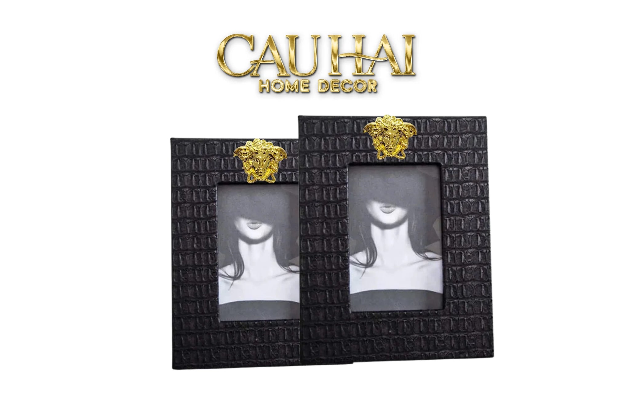 maison-couture-set-2-khung-anh-da-lux-leather-v-class-atelier-medusa-limitee-6-7-cau-hai-home-decor - CẬU HAI HOME DECOR