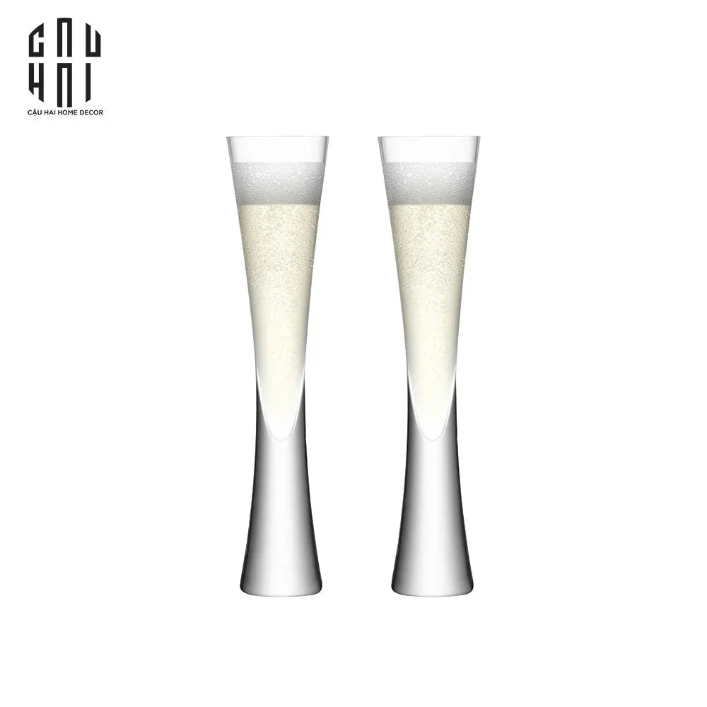 Maison Couture - Set 2 Ly Champagne Mint 150ml Cristalleries Glasses - CẬU HAI HOME DECOR