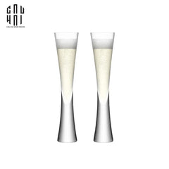 Maison Couture - Set 2 Ly Champagne Thuỷ Tinh Mint 150ml Cristalleries Glasses 190ml-CẬU HAI HOME DECOR