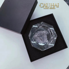 Maison Couture - Set 2 Ly Pha Lê Medusa V Class Cristalleries Facetté Rock Lowball Glasses 170ml-CẬU HAI HOME DECOR