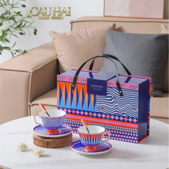 Maison Couture - Set 2 Ly Trà Cà Phê / Prismatique Royale Mug Arlequin 500Ml-CẬU HAI HOME DECOR