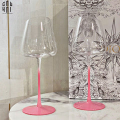 Maison Couture - Set 2 Ly Vang Màu Hồng Candy Jolie - Red Wine Glasses Set 2pcs-CẬU HAI HOME DECOR
