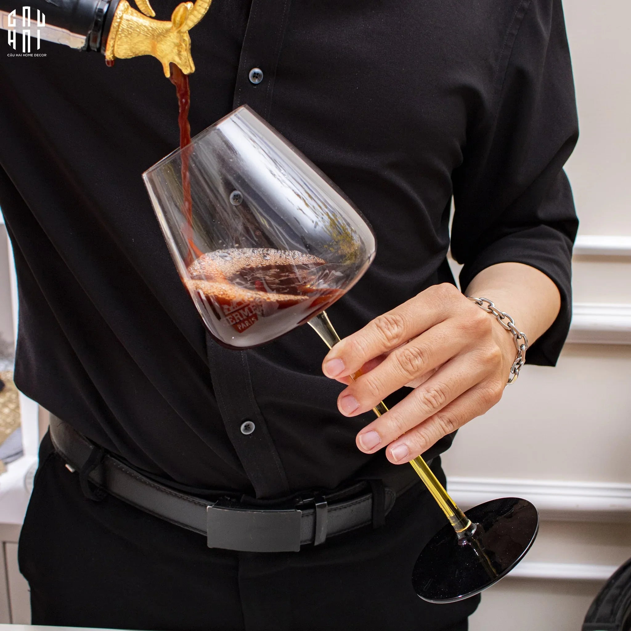 Maison Couture - Set 2 Ly Vino Russo Lumière Helion - CẬU HAI HOME DECOR