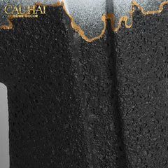 Maison Couture - Set 2 Tượng Quốc Phục Oriental Traditional Costume Lava Mantle H30/35-CẬU HAI HOME DECOR