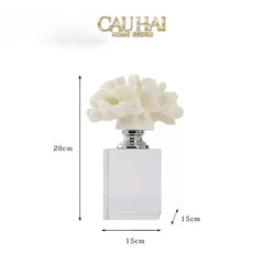 Maison Couture - Set 2 Tượng San Hô Đế Pha Lê Azure Tidal Aether Coral-CẬU HAI HOME DECOR
